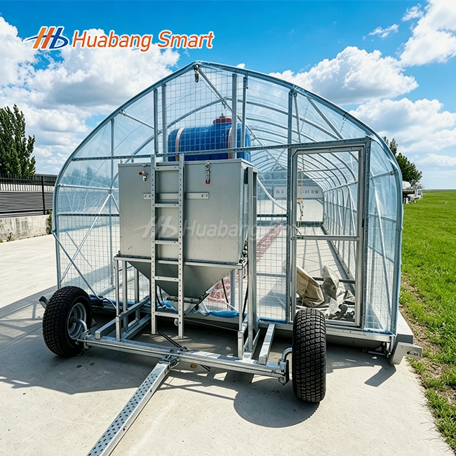 Mobile Chicken Coop On Wheels